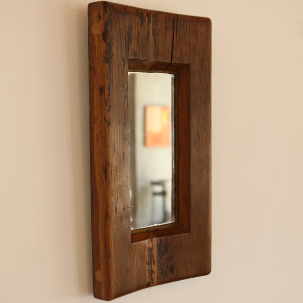Deep Frame Solid Carved Mirror