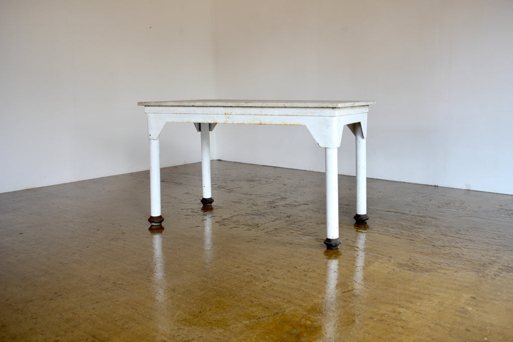 Metal and Marble Table