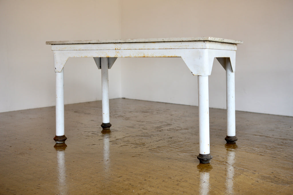 Metal and Marble Table
