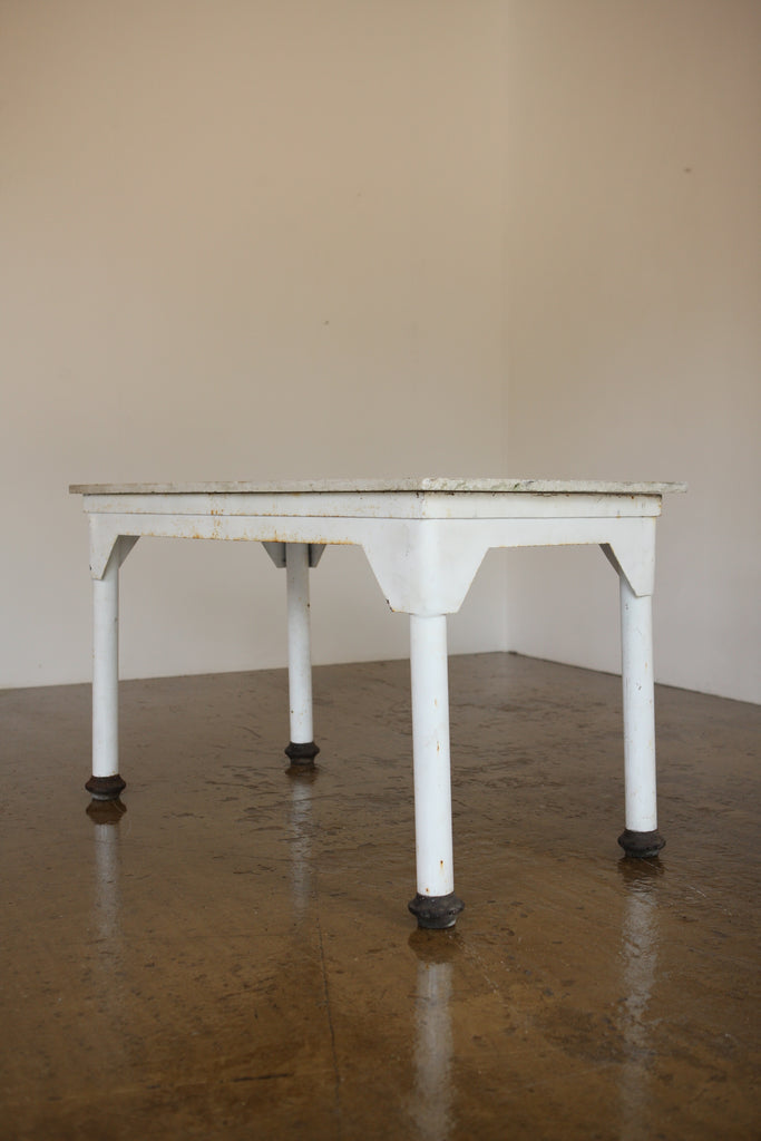 Metal and Marble Table
