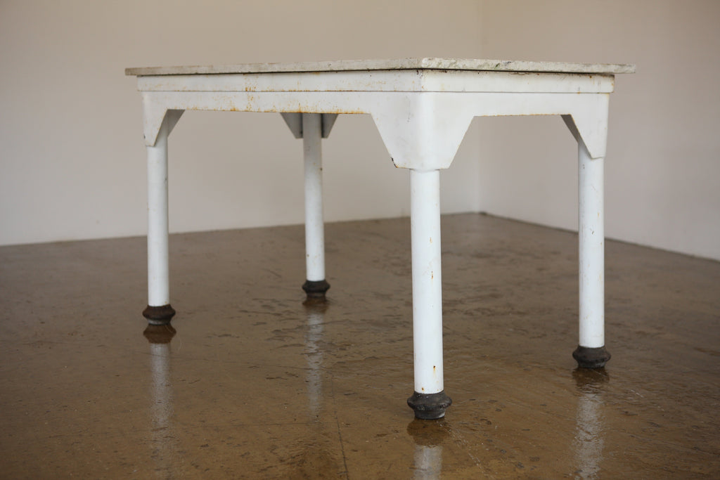 Metal and Marble Table