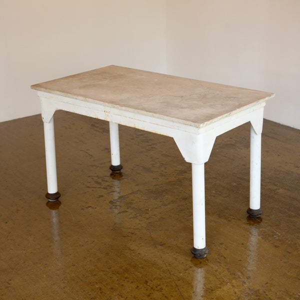 Metal and Marble Table