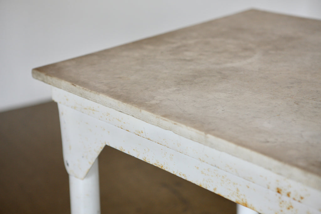 Metal and Marble Table