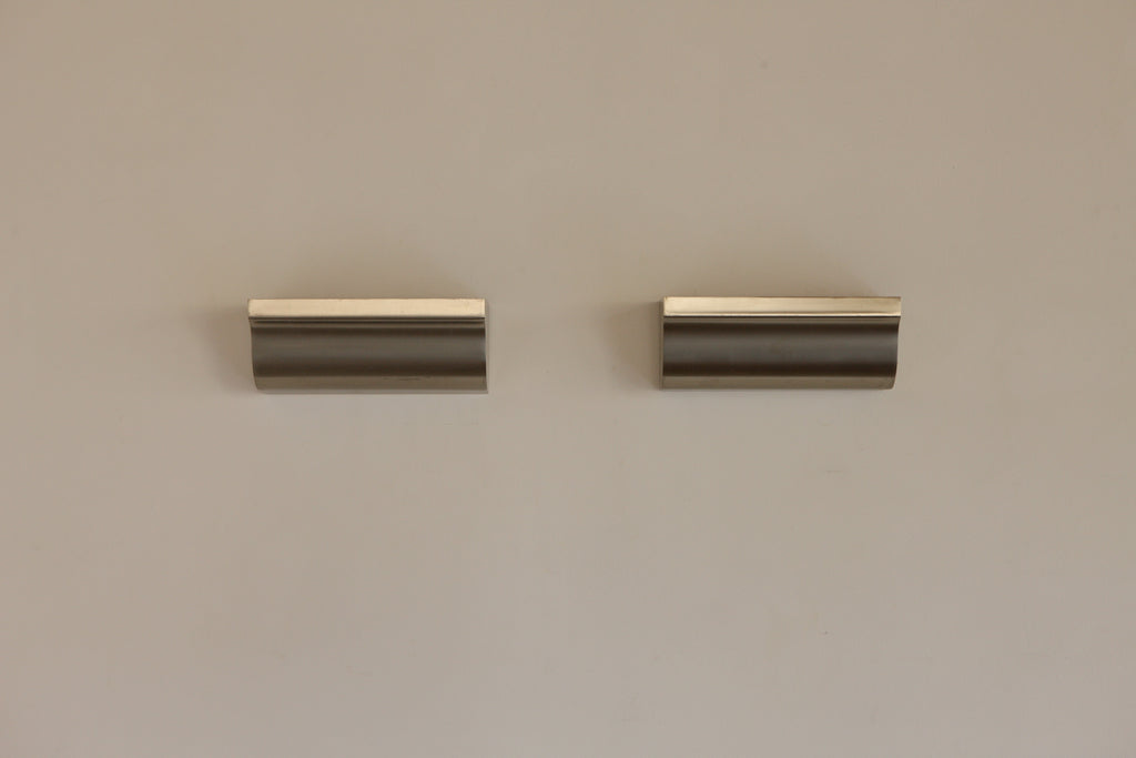 Brushed Aluminium Uplights