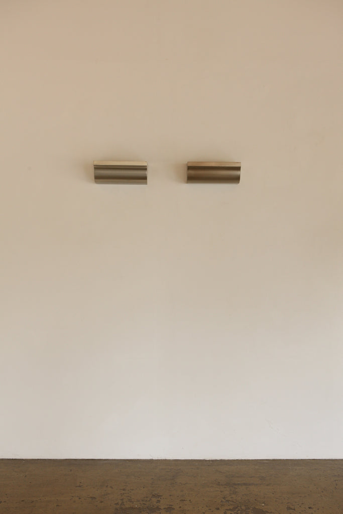Brushed Aluminium Uplights