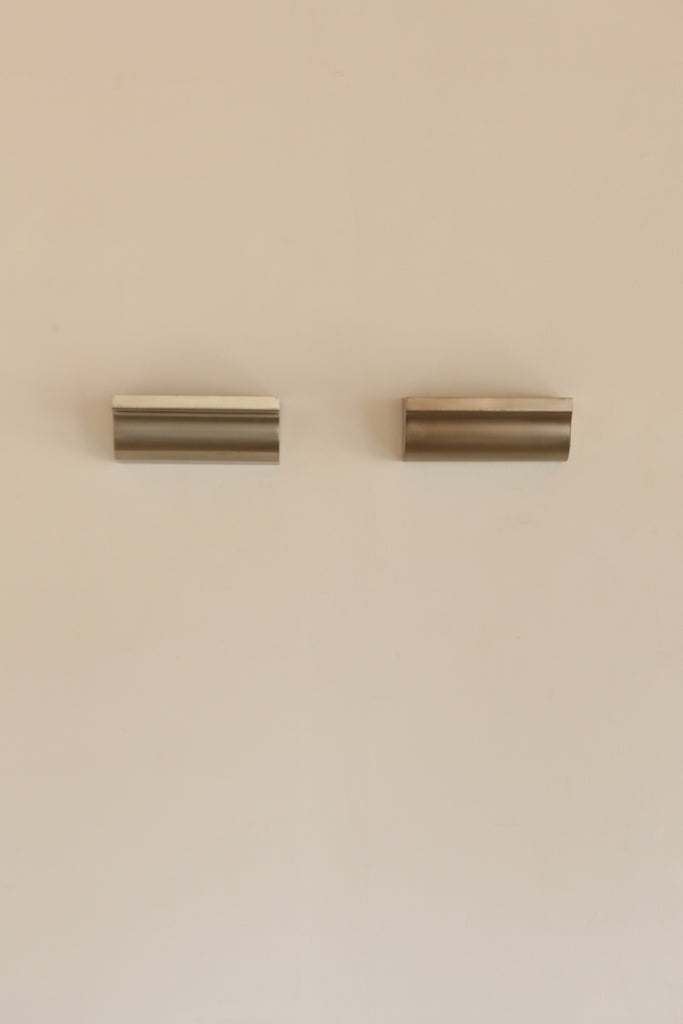 Brushed Aluminium Uplights