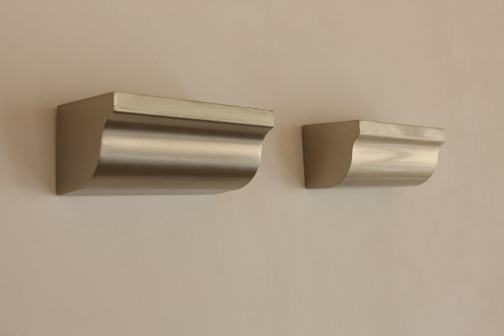 Brushed Aluminium Uplights