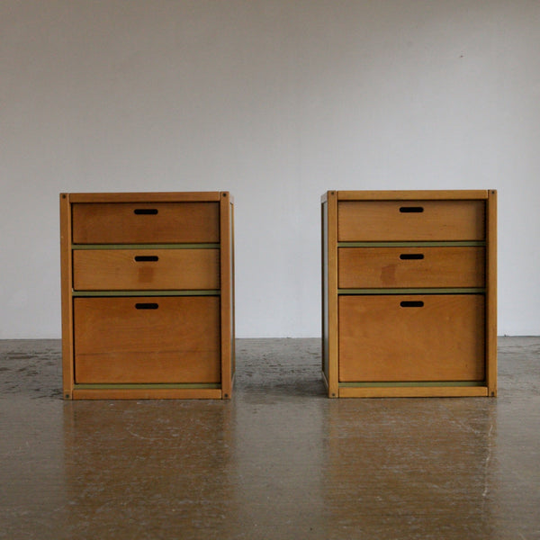 Pair of Elmar Flötotto chest of drawers
