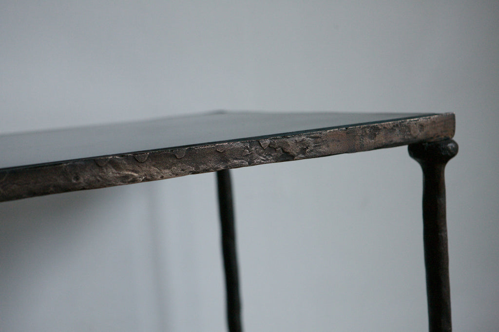 Bronze Sculptural Console After Diego Giacometti