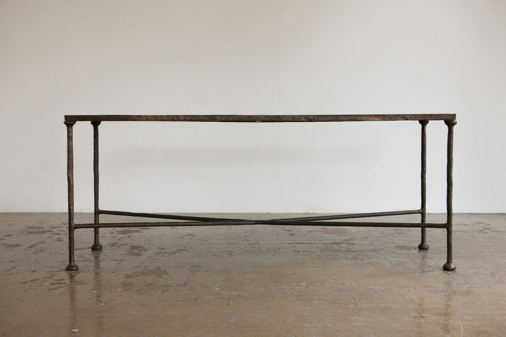 Bronze Sculptural Console After Diego Giacometti