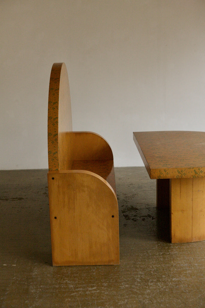 Gianni Ruffi Bench and Table