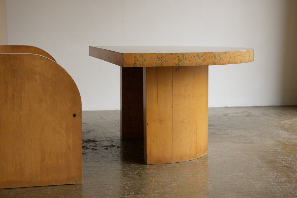 Gianni Ruffi Bench and Table