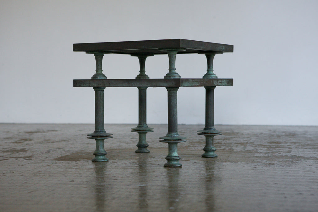 Mosiac Verdigris Side Table