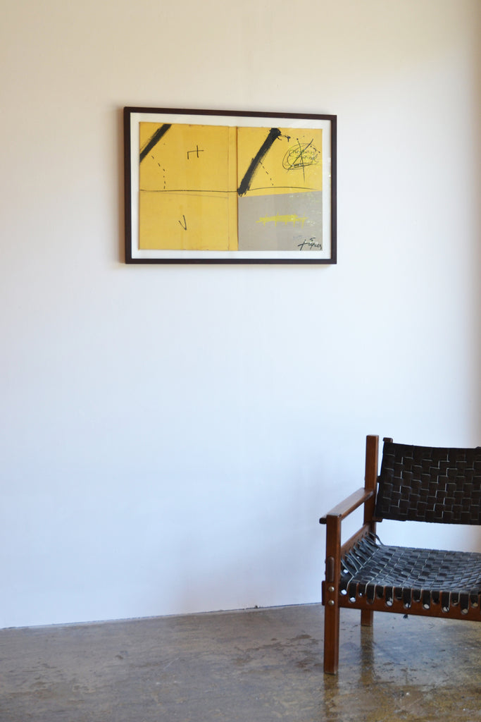 Nocturn Matinal Framed Binding, Antoni Tapies and Joan Brossa. 1970