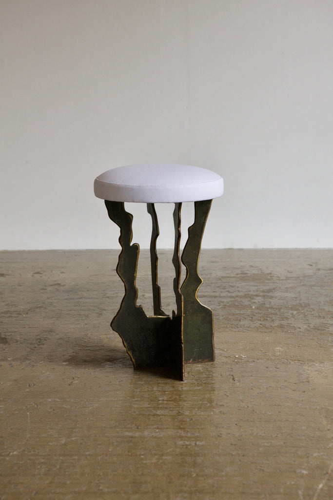 Upholstered Metalwork Stool