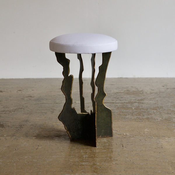 Upholstered Metalwork Stool