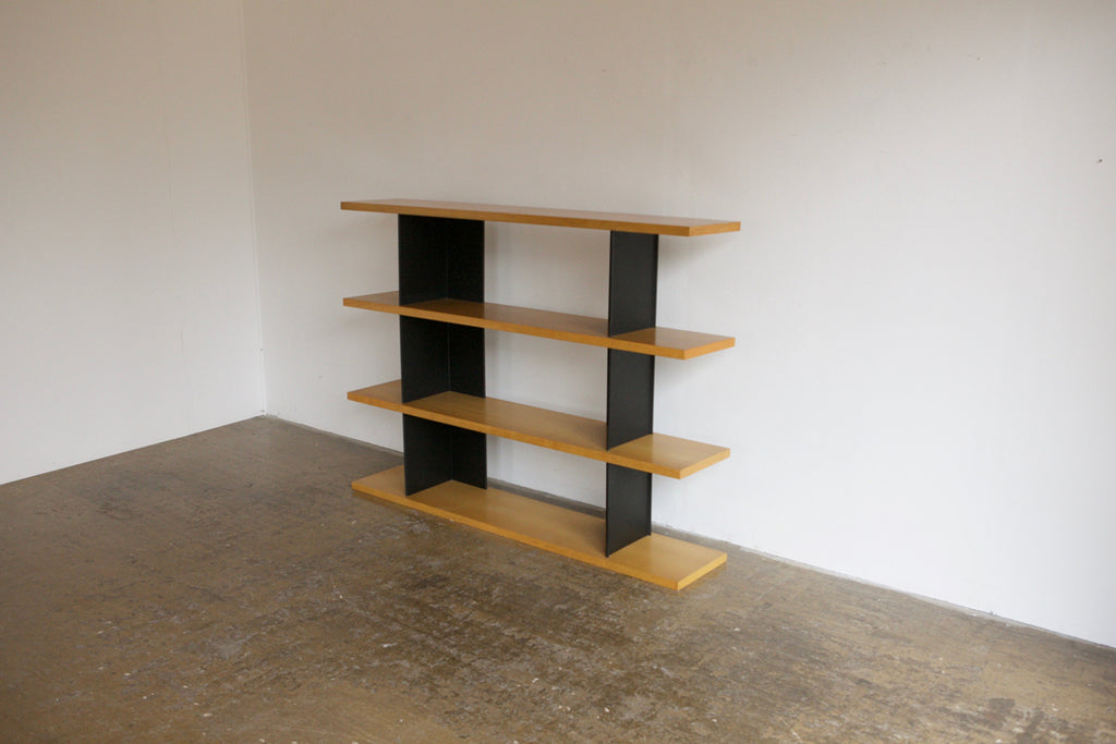 Steel and Beech Freestanding Shelving