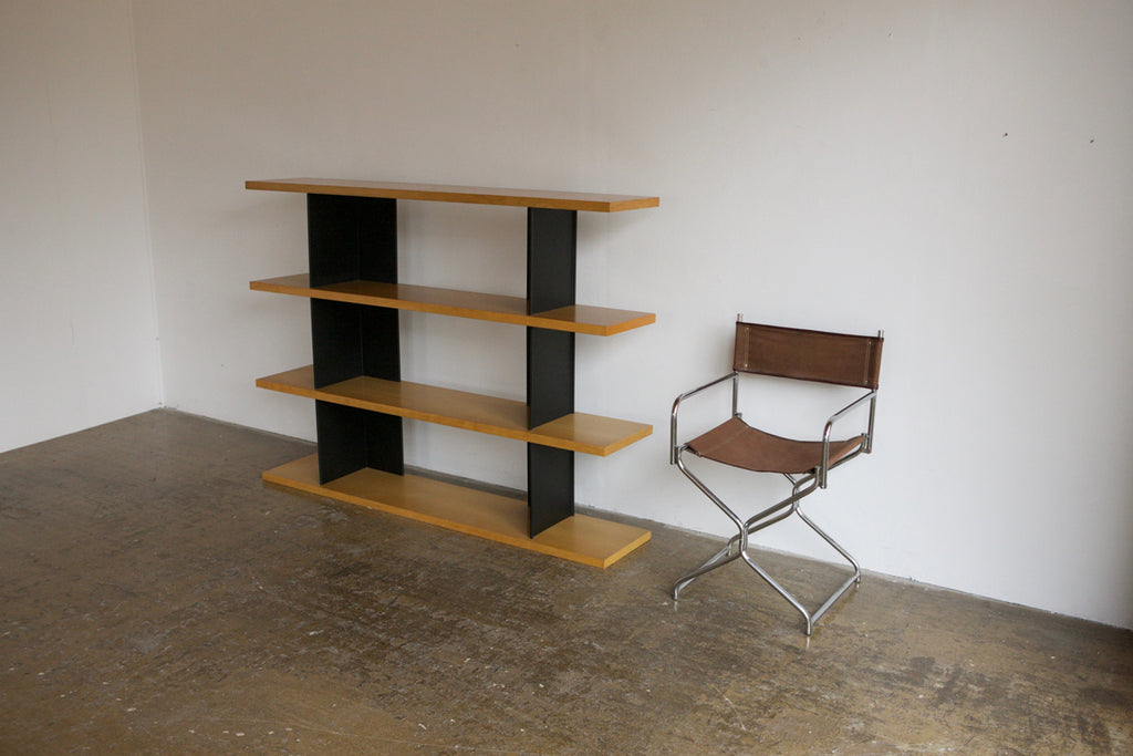 Steel and Beech Freestanding Shelving