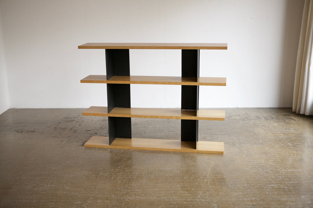Steel and Beech Freestanding Shelving