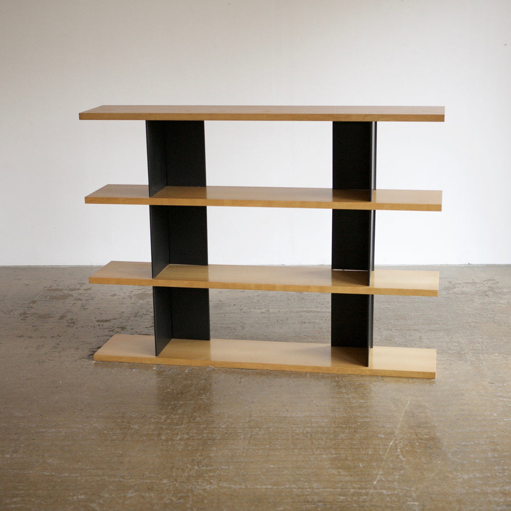 Steel and Beech Freestanding Shelving