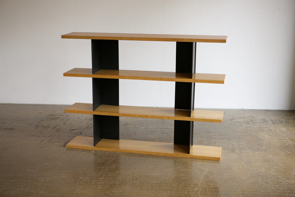 Steel and Beech Freestanding Shelving