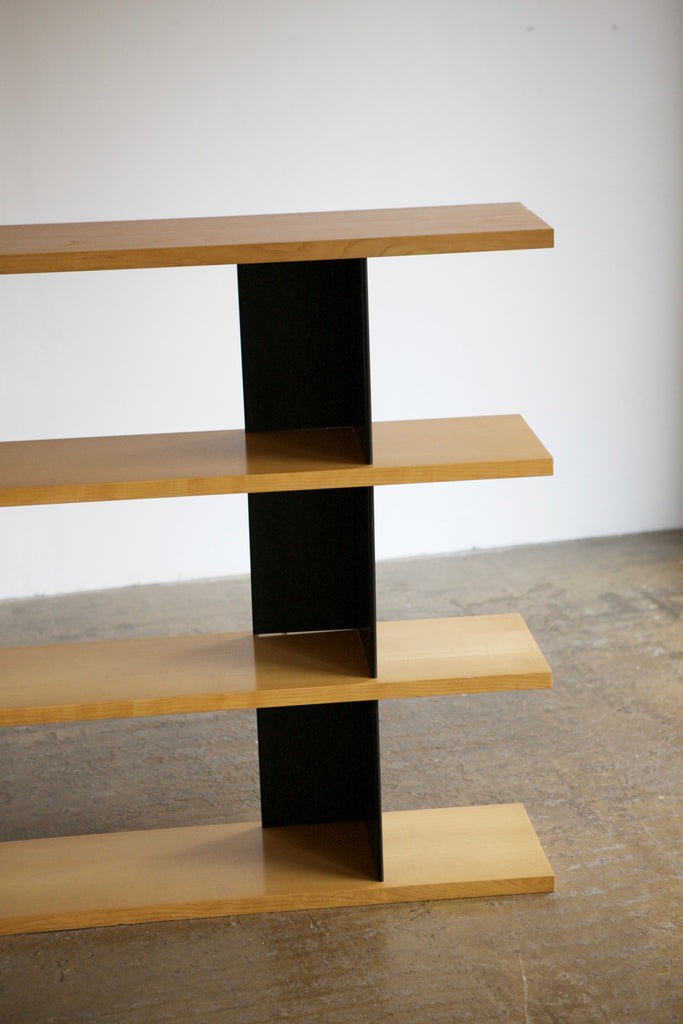 Steel and Beech Freestanding Shelving