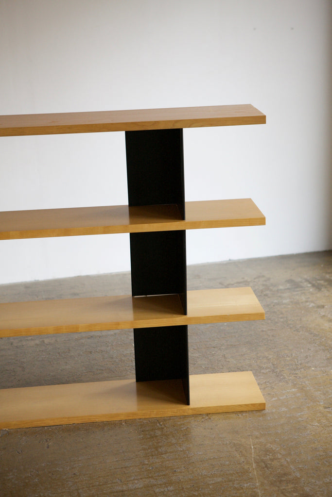 Steel and Beech Freestanding Shelving
