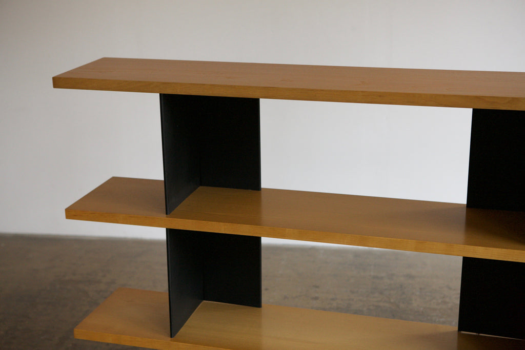 Steel and Beech Freestanding Shelving