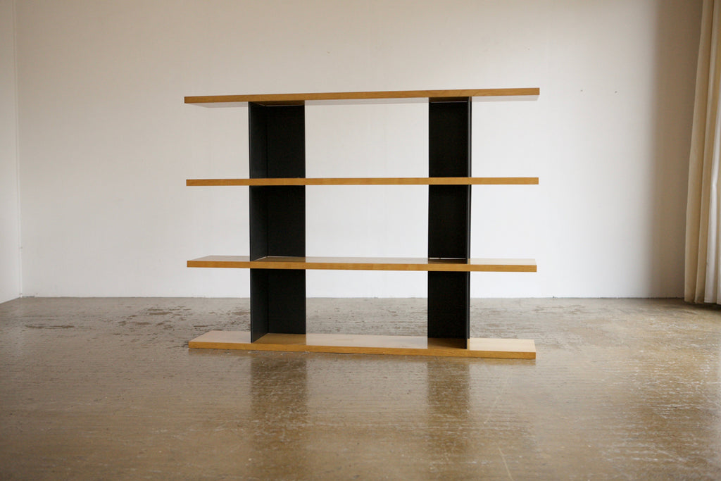Steel and Beech Freestanding Shelving
