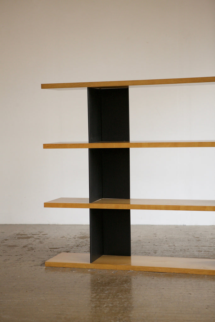 Steel and Beech Freestanding Shelving