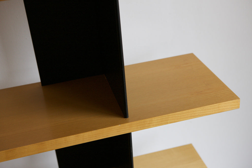 Steel and Beech Freestanding Shelving
