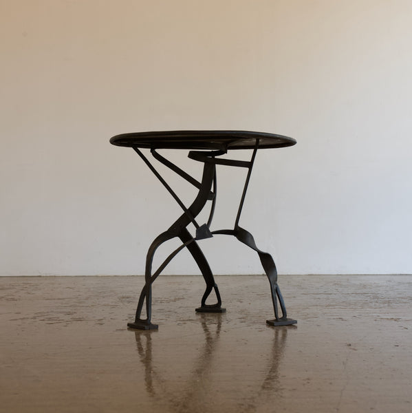 Sculptural Metal Table
