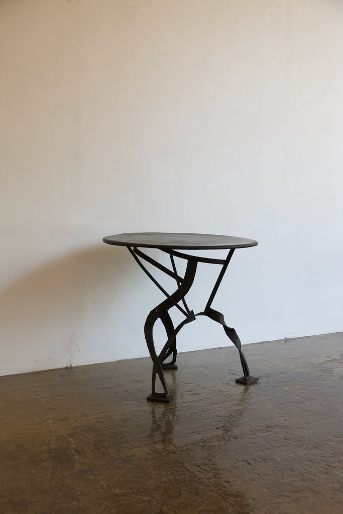 Sculptural Metal Table