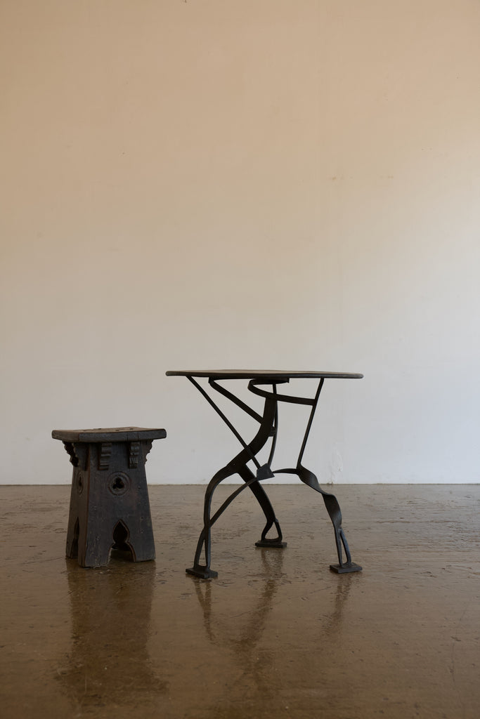 Sculptural Metal Table