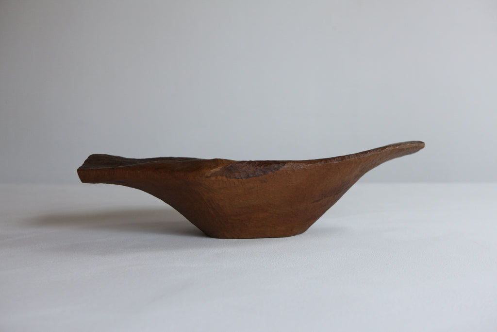 Carved Wooden Bowl