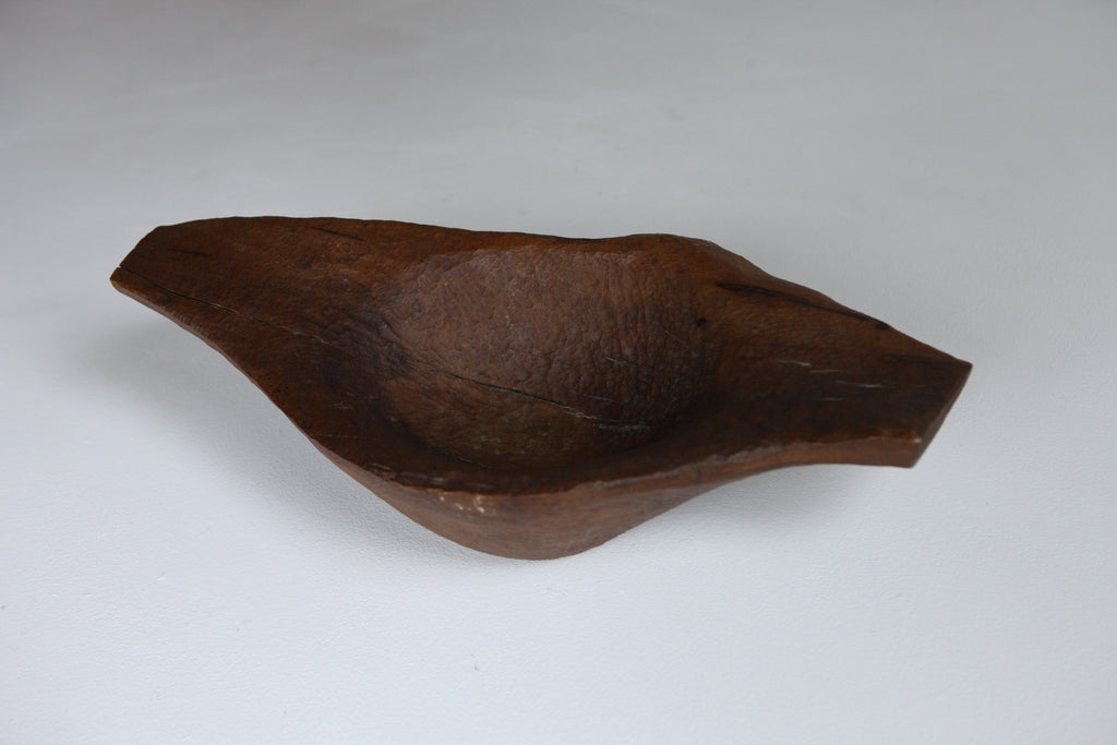 Carved Wooden Bowl