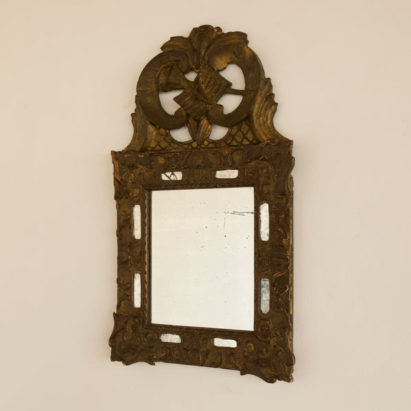 19th Century Carved Parclose Mirror