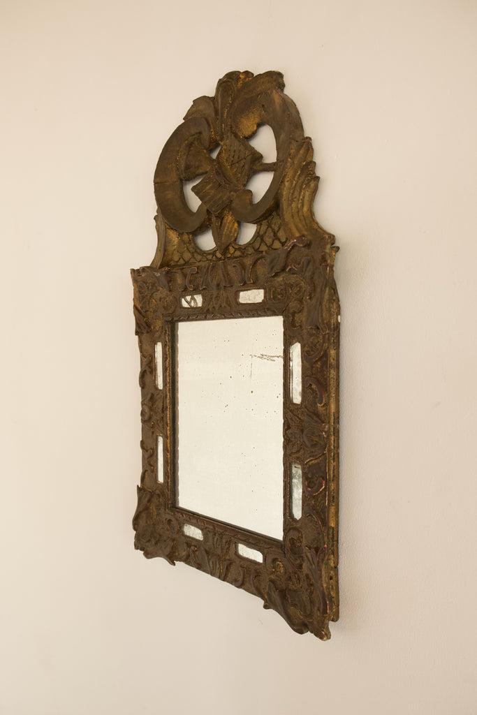 19th Century Carved Parclose Mirror