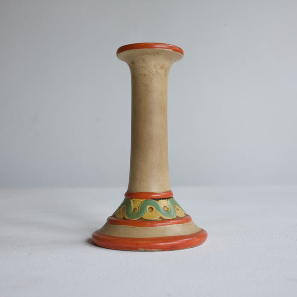1930's Ceramic Candlestick