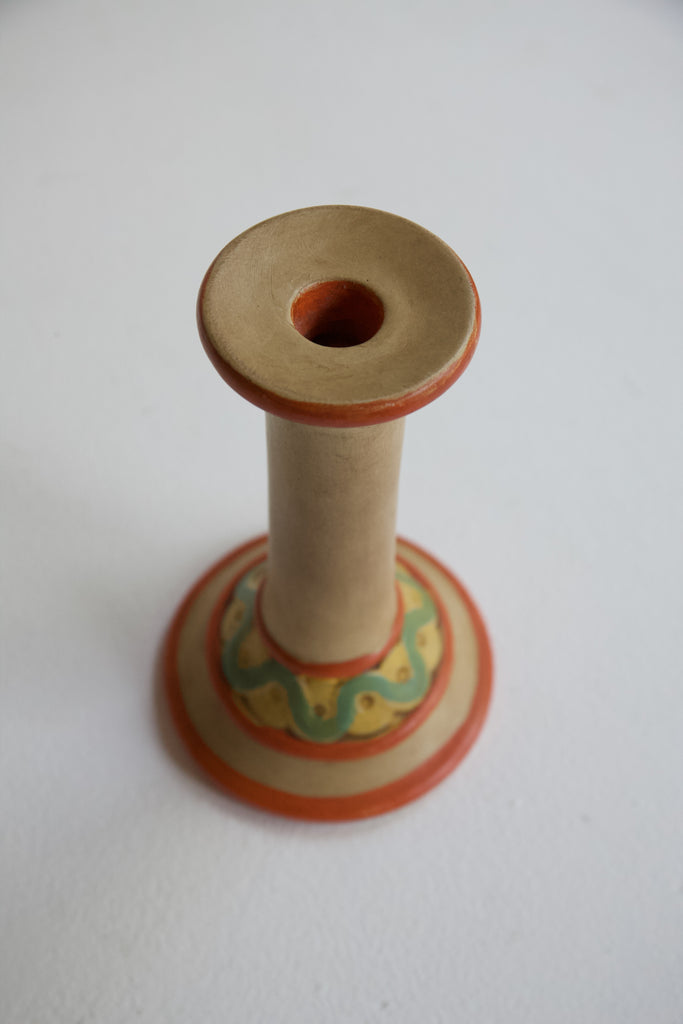 1930's Ceramic Candlestick