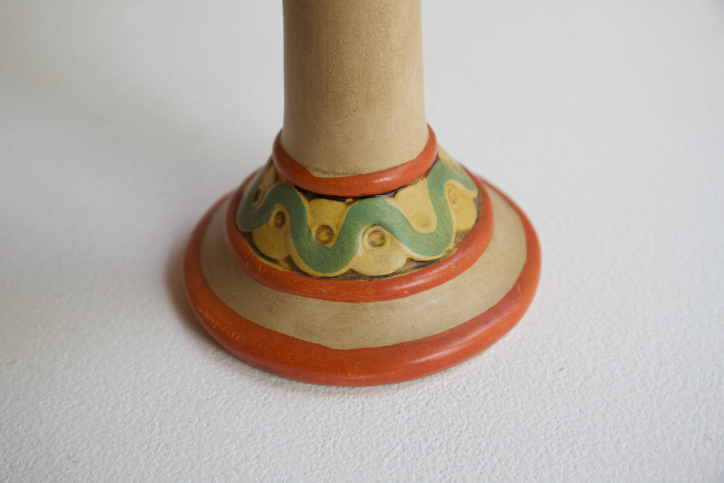 1930's Ceramic Candlestick