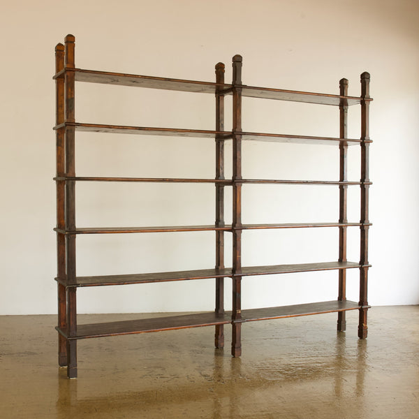 Large Shelving Unit, Circa 1950's Italy.