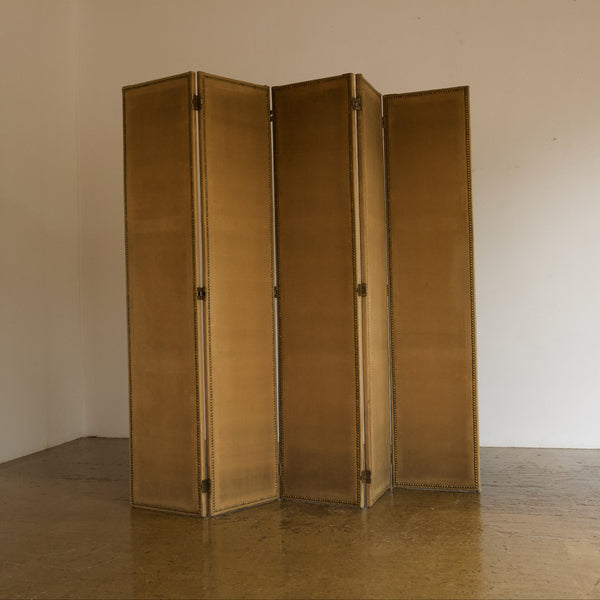 Studded Folding Screen