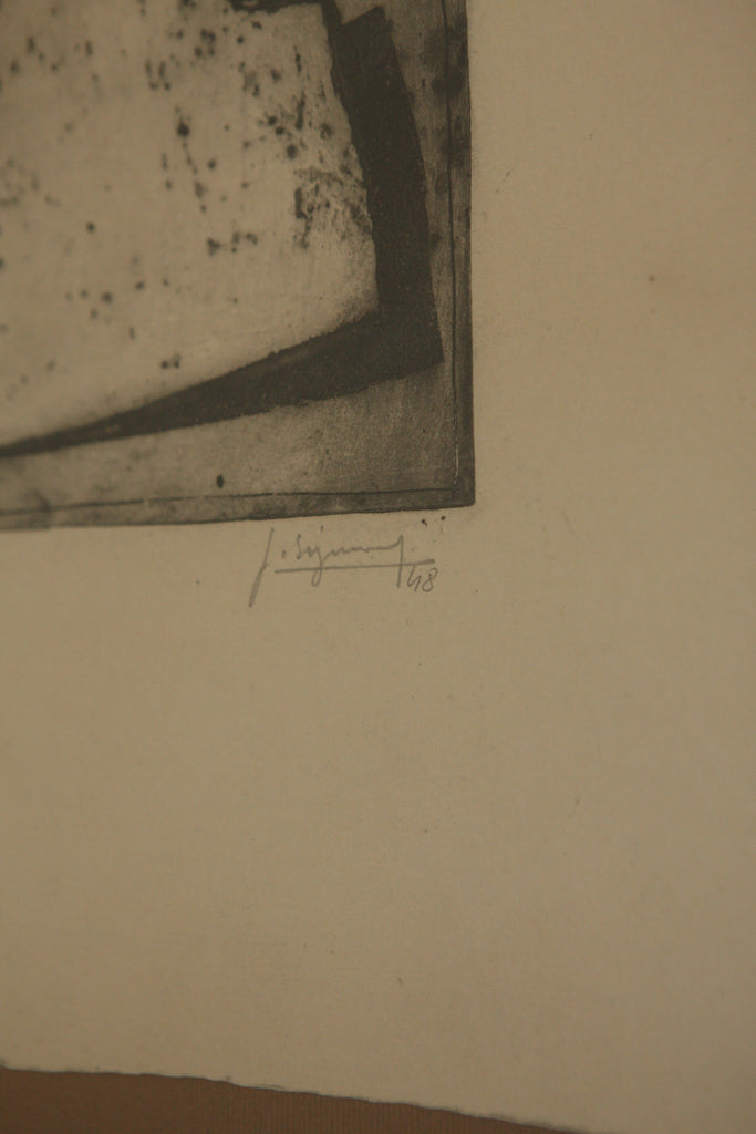 1948 Etching