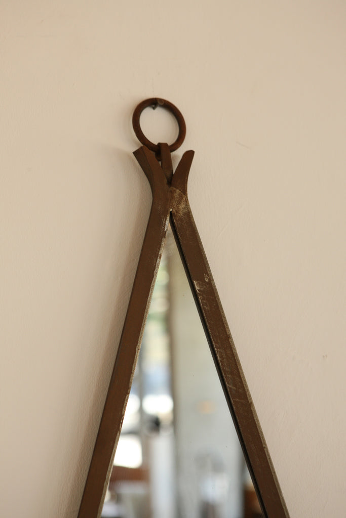 Triangular Wall Mirror