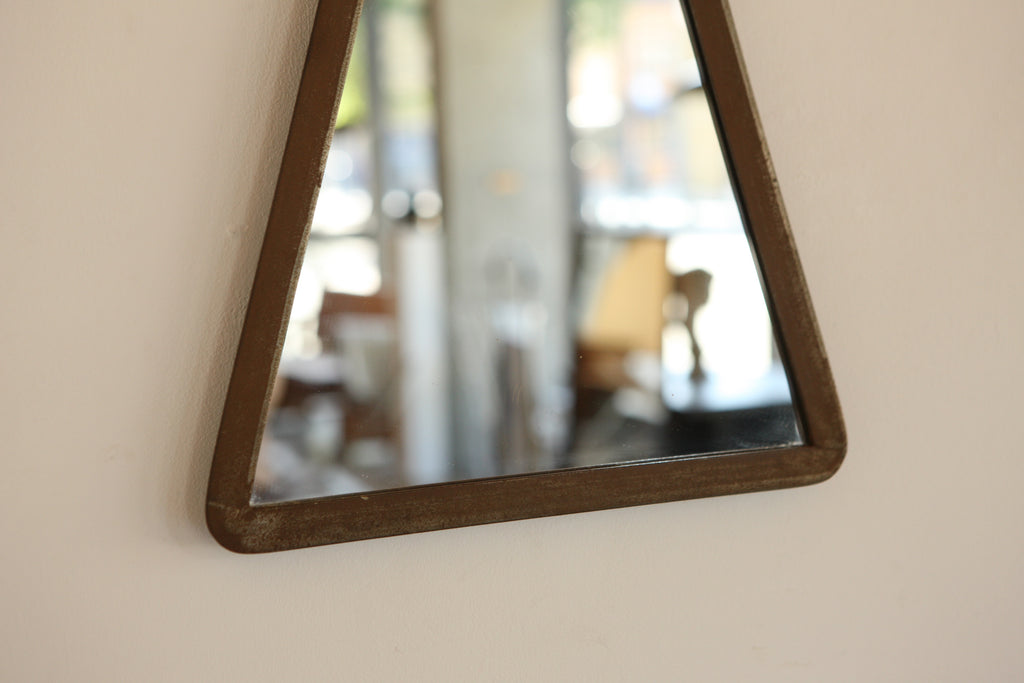 Triangular Wall Mirror