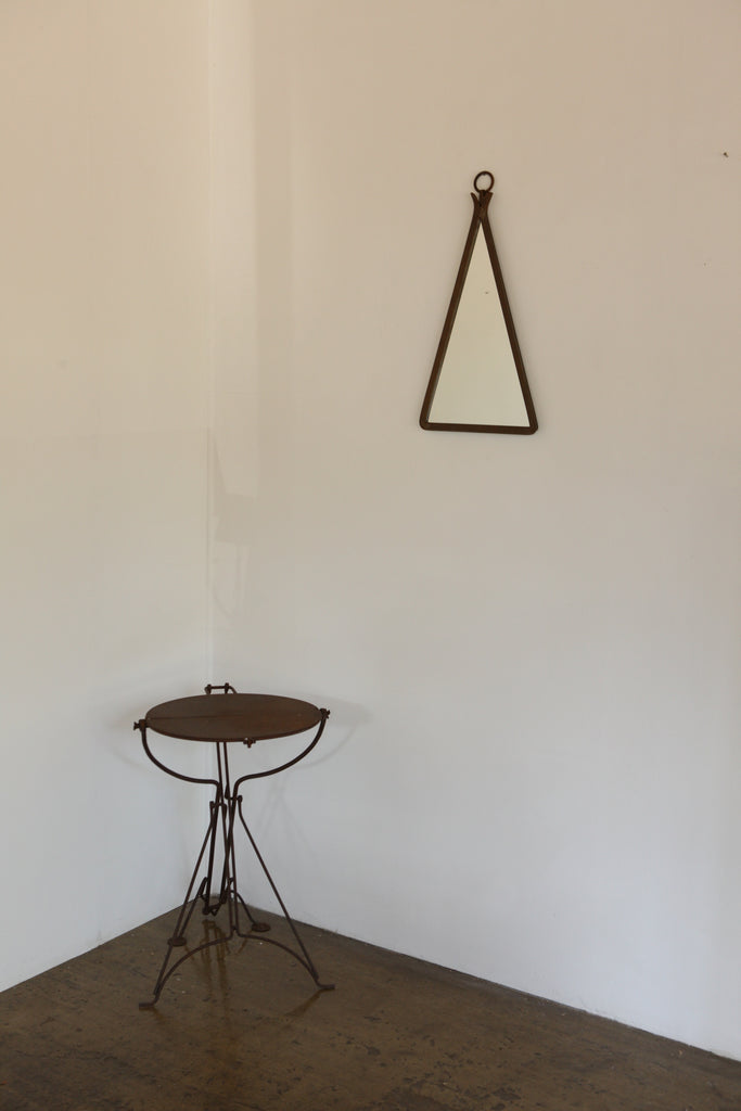 Triangular Wall Mirror