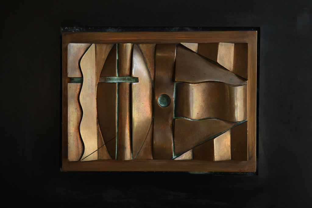 1975 Bronze Relief, Dani Karavan (1930-2021)