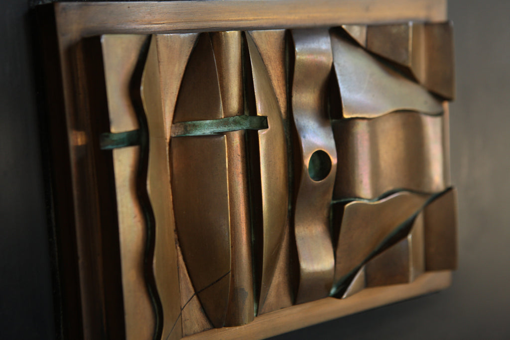 1975 Bronze Relief, Dani Karavan (1930-2021)