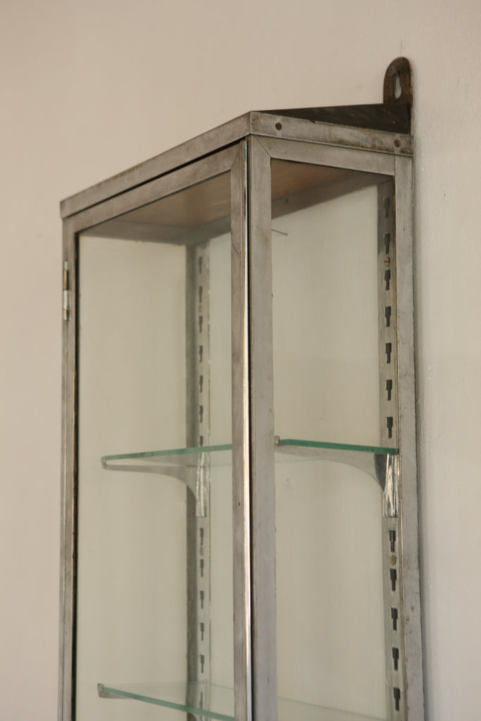 1920's Glass Wall Cabinet